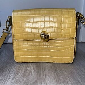 Foxlover Crossbody Crocodile Purse Studded Bright Colorful Bold Eclectic Maximal